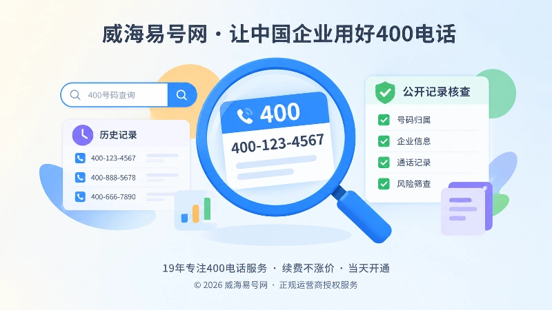 400号码公开记录与口述测试聚焦图